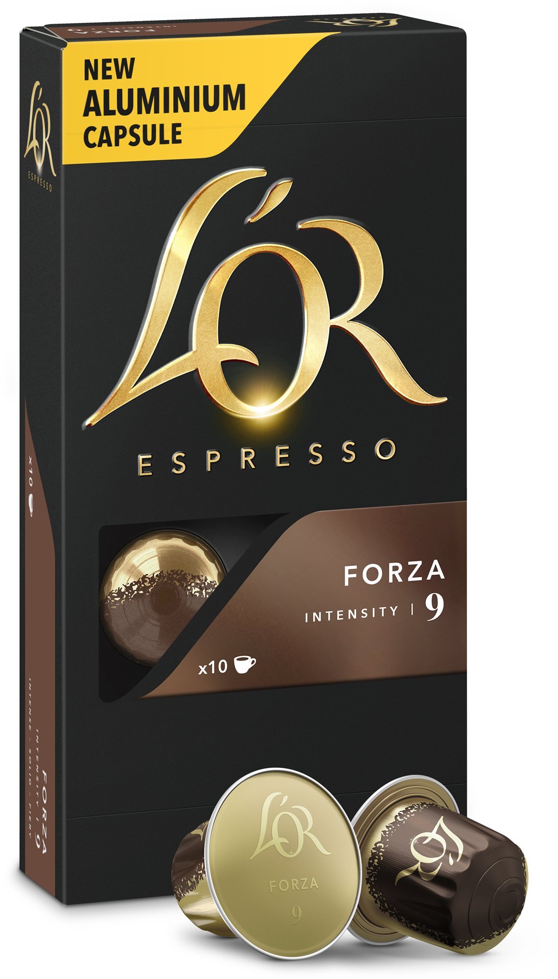 L'OR Espresso Forza 10 ks hliníkových kapsúl