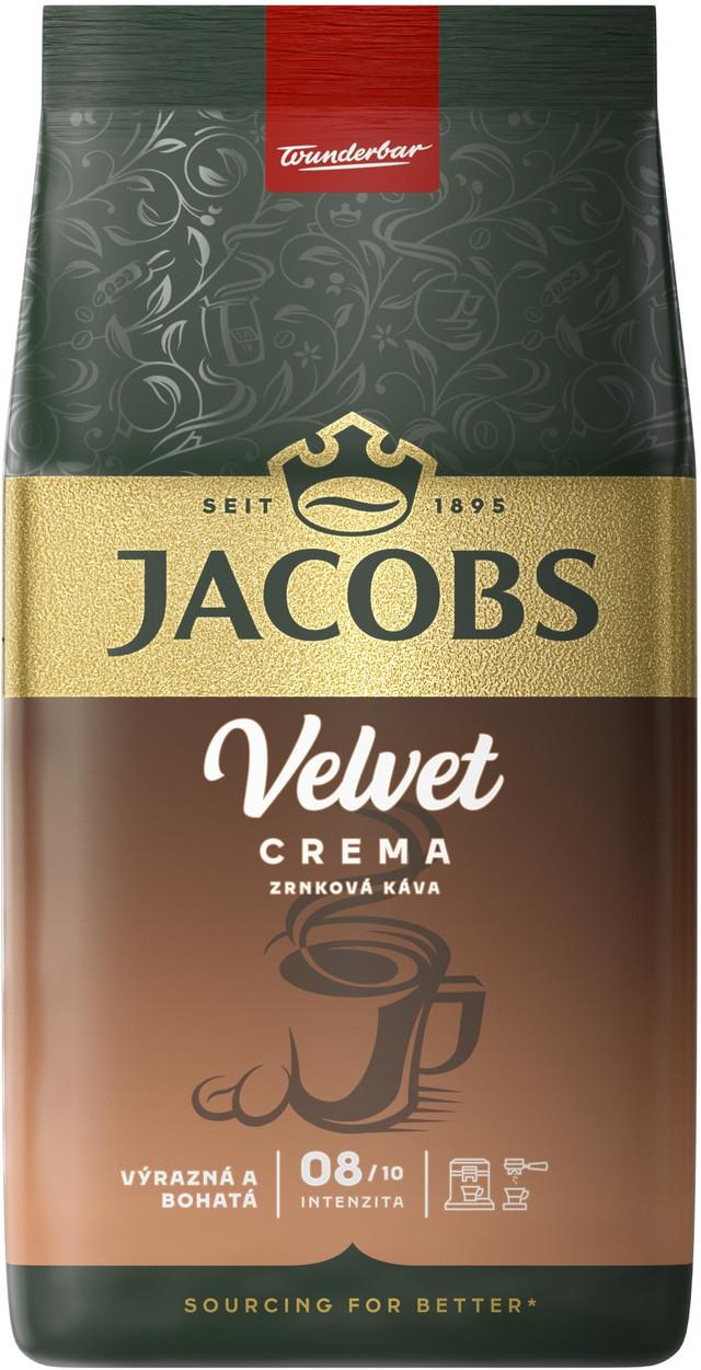 Jacobs Velvet Crema zrnková 500 g