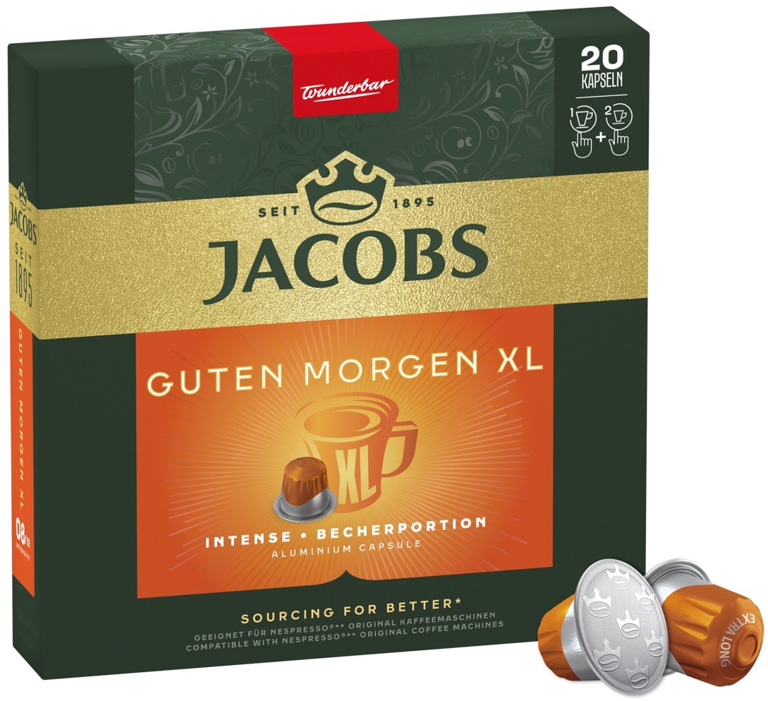 Jacobs Guten Morgen XL 20 ks kapsúl