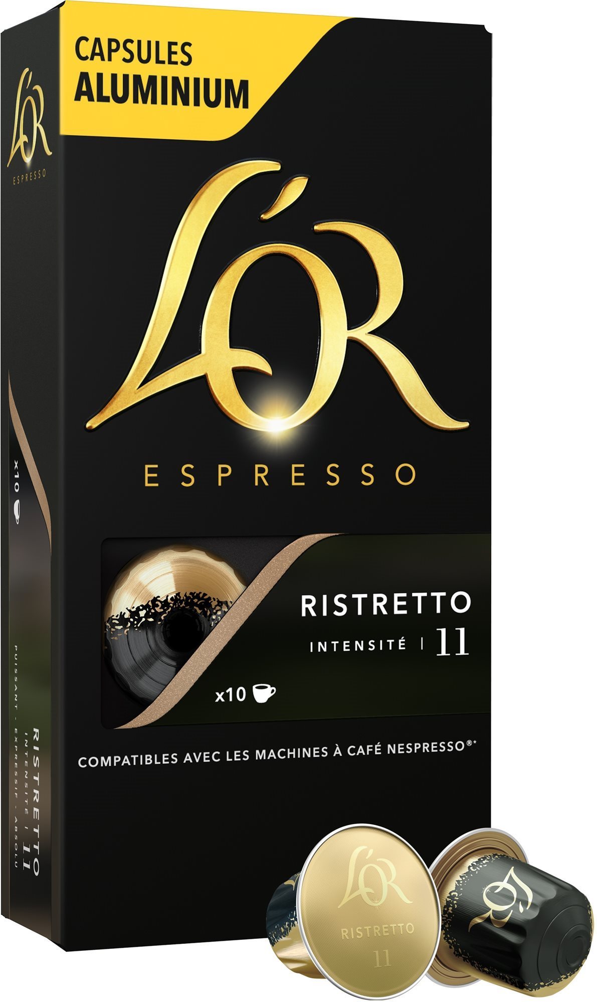 L'OR Espresso Ristretto 10 ks hliníkových kapsúl