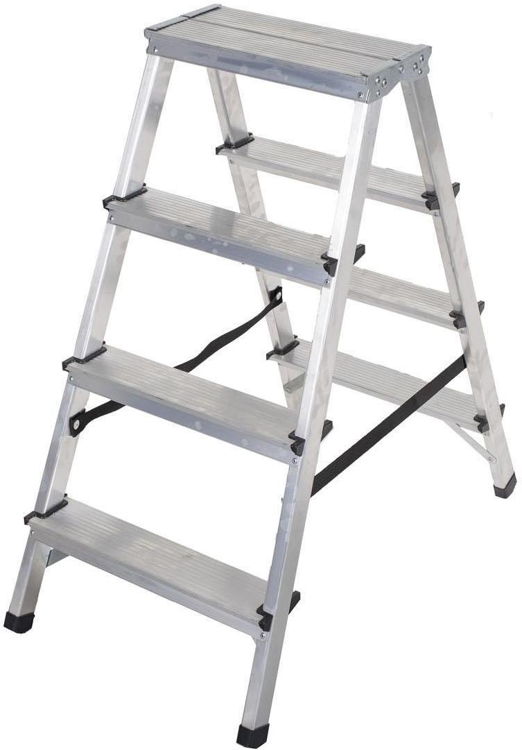 JAD TOOLS schodíky Al 2 × 4 obojstranné