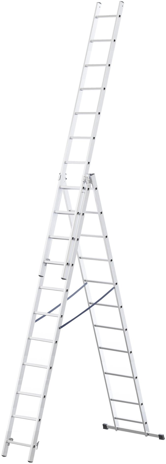J.A.D. TOOLS Žebřík Al 3 × 11 Home trojdílný 11 příček