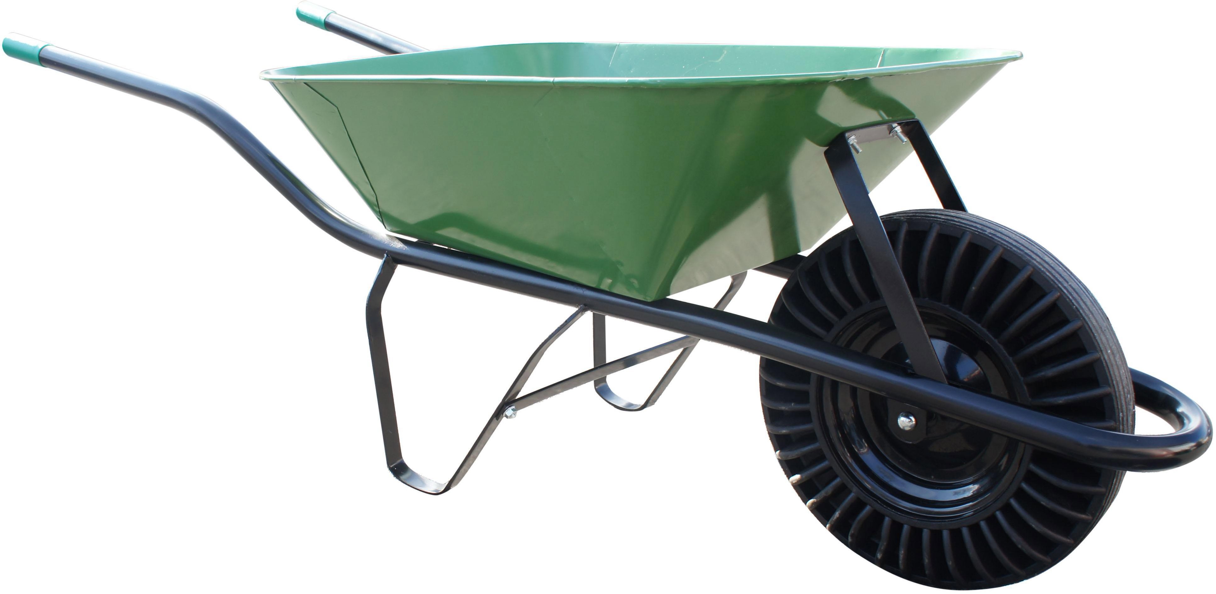 J.A.D. TOOLS fúrik stavebný, plná guma, 60 l, zelený