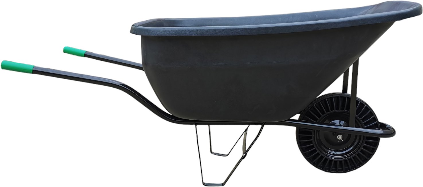 J.A.D. TOOLS fúrik hospodársky 180 l, plná guma, plastová korba