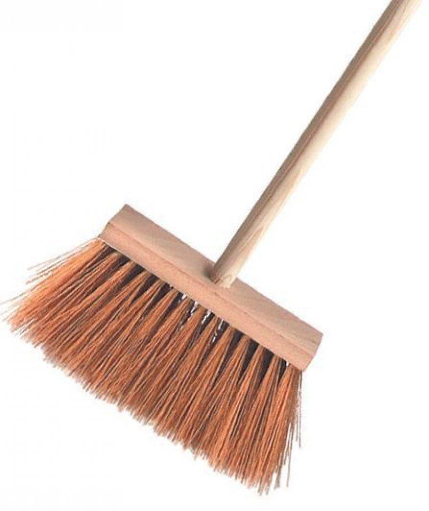 J.A.D. TOOLS Metla na upratovanie s drevenou násadou 120 cm
