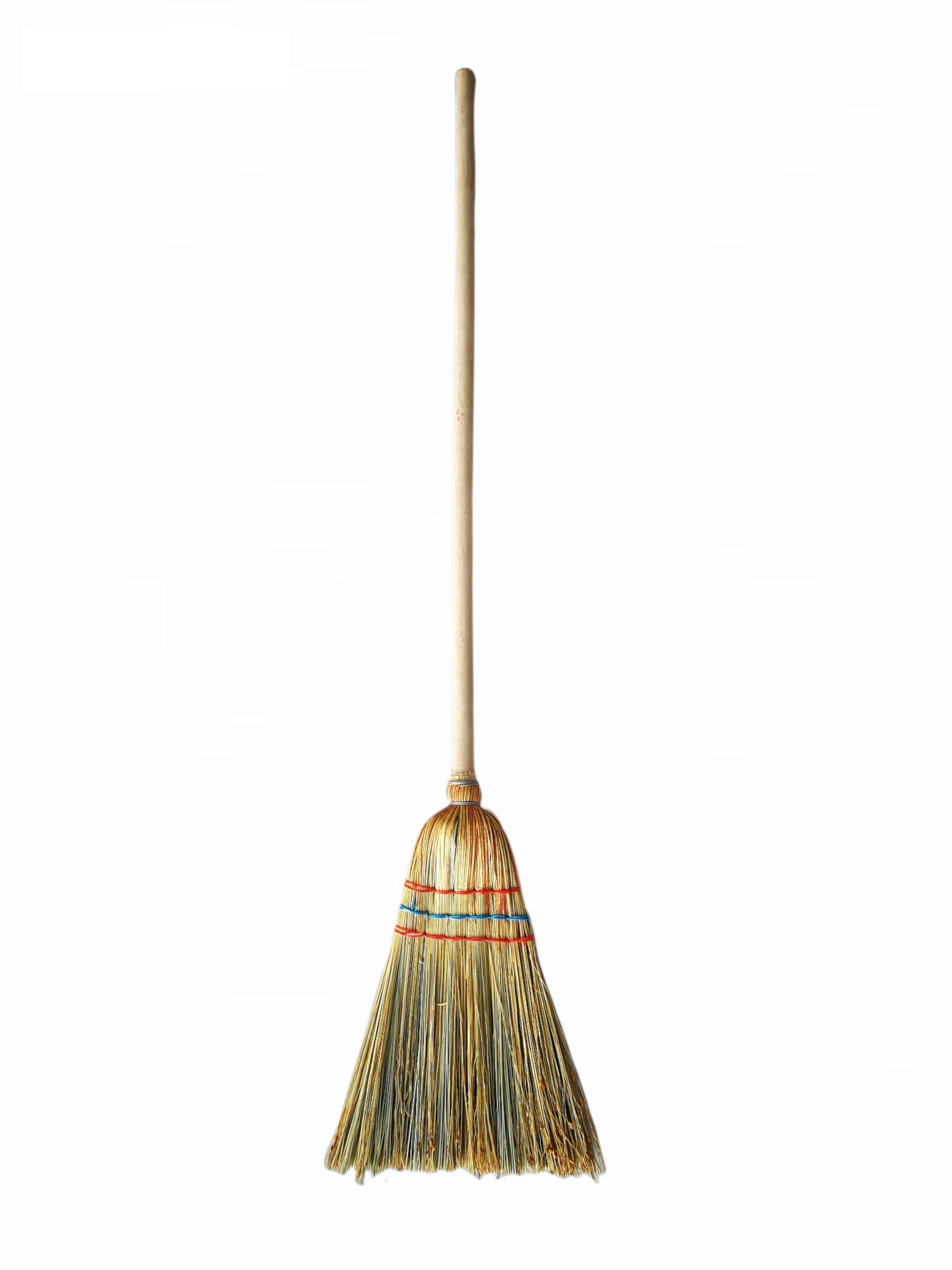 J.A.D. TOOLS Metla ciroková, stredná s násadou