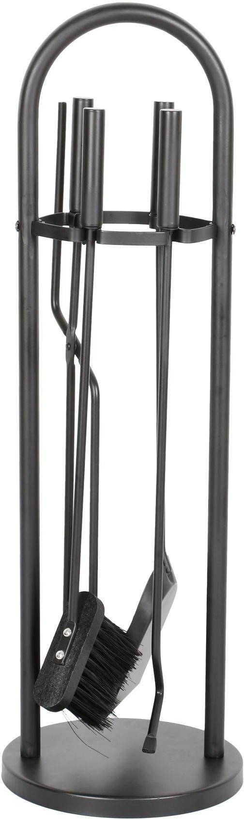 J.A.D. TOOLS Náradie krbové set – metlička, lopatka, pohrabáč, kliešte