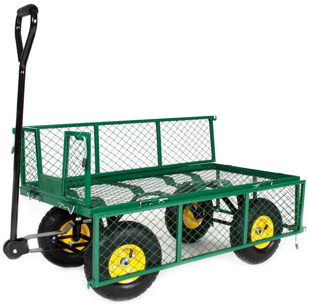 J.A.D. TOOLS Vozík záhradný 300 s výklopnými bočnicami 11990