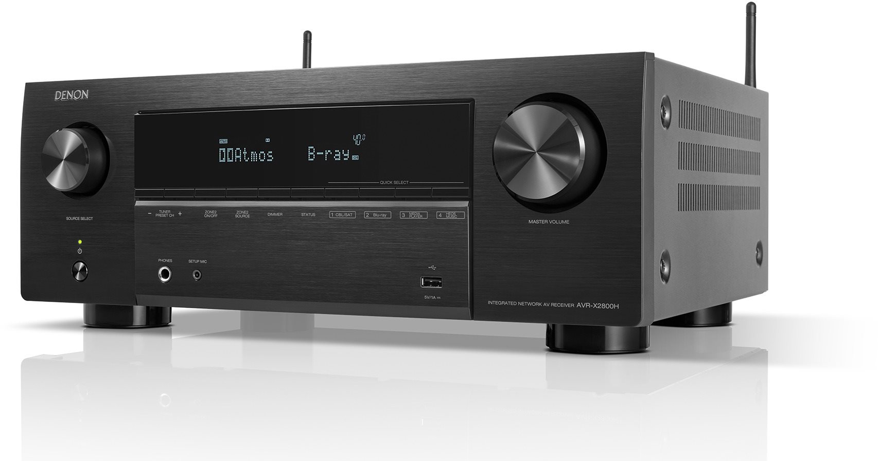 DENON AVR-X2800H Black