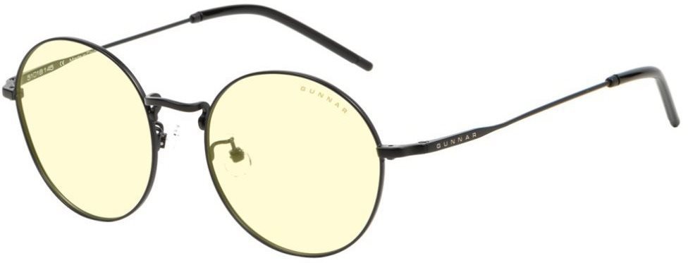 GUNNAR Ellipse Onyx, jantárové sklá
