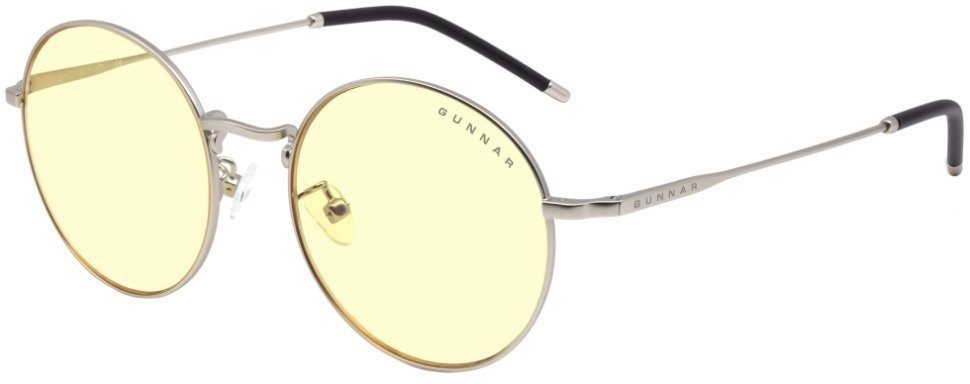 GUNNAR Ellipse Silver, jantárové sklá