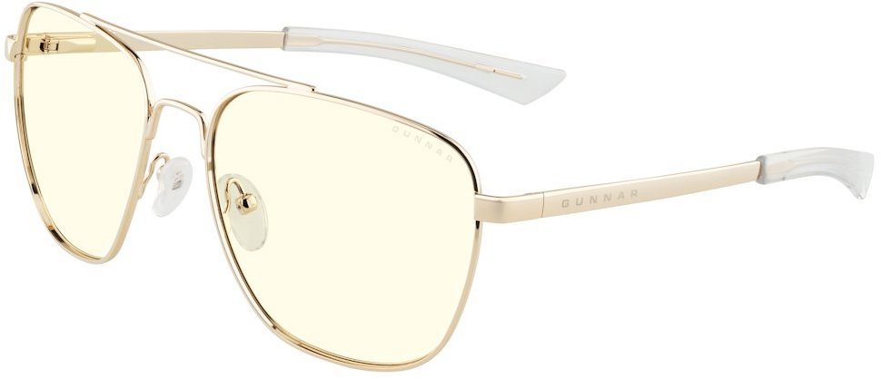 GUNNAR Mustang Gold, číre sklá