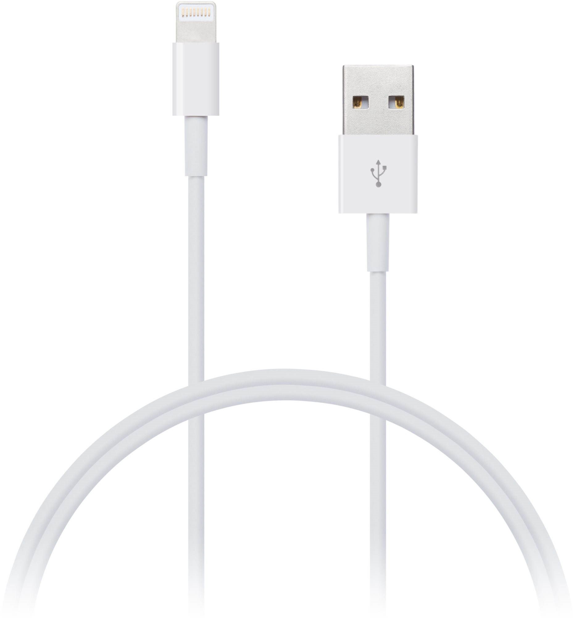 CONNECT IT Wirez Lightning Apple 1m biely