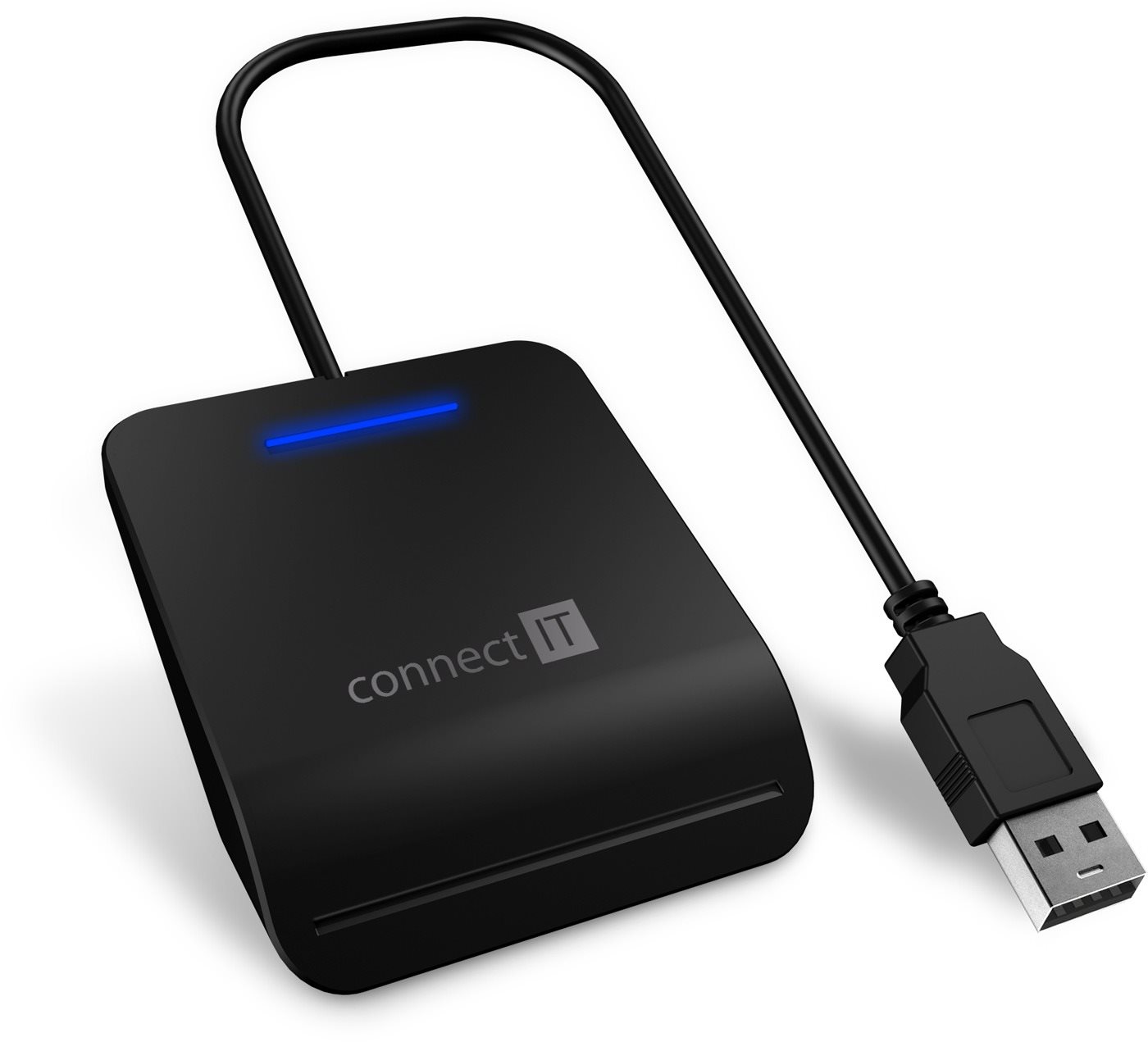 CONNECT IT USB čítačka eObčianskych preukazov a čipových kariet CFF-3050-BK