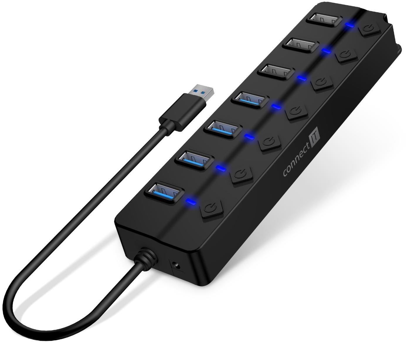 CONNECT IT Mighty Switch 2, čierna