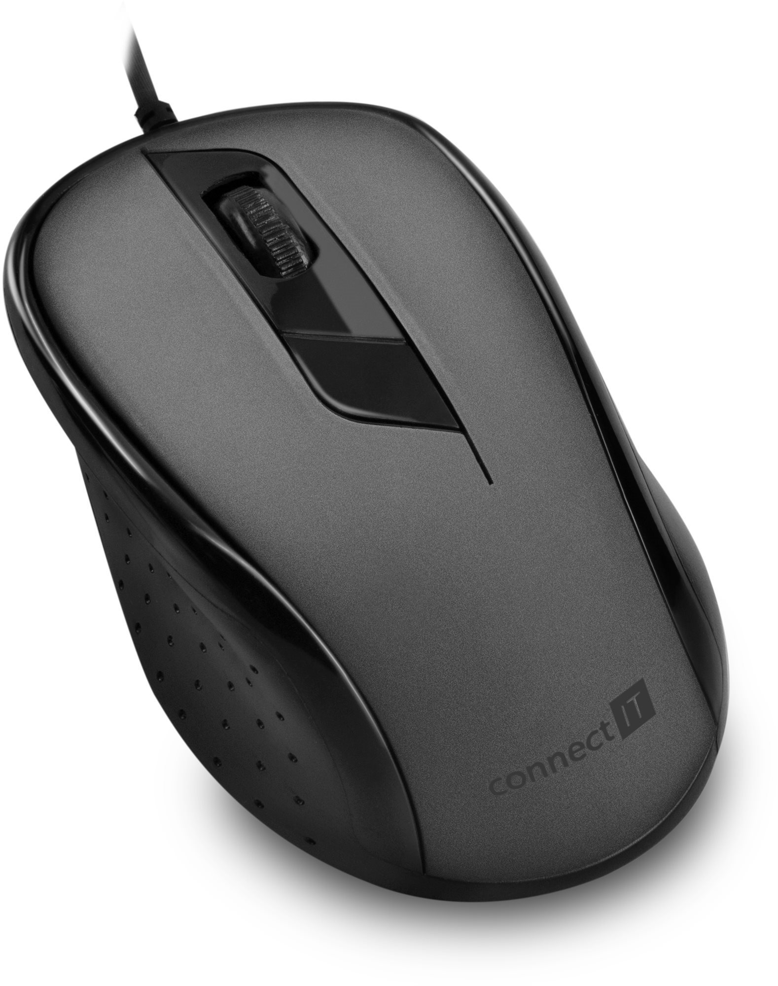 CONNECT IT Optical USB mouse sivá