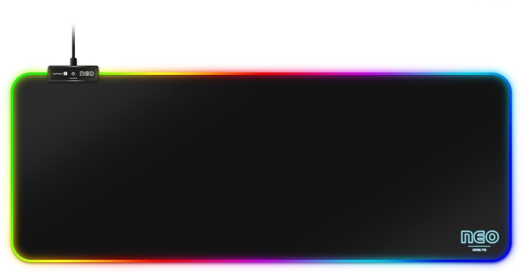 CONNECT IT CMP-3100-LG NEO RGB, čierna