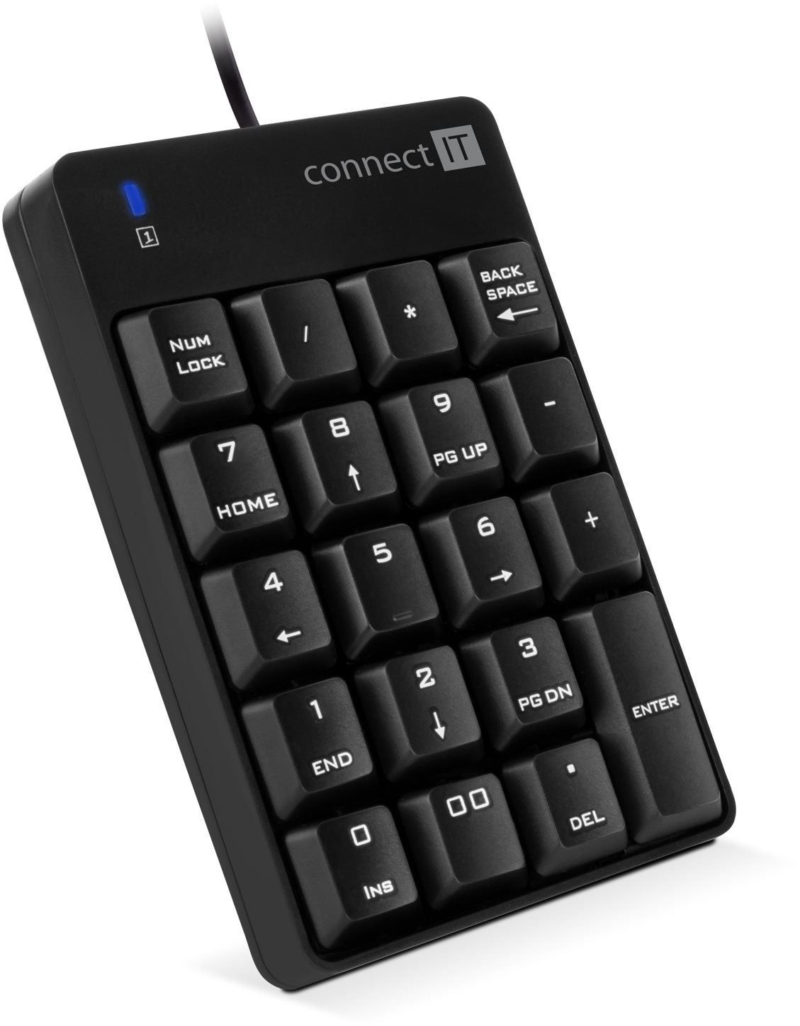 CONNECT IT NumCALC CKB-0060-BK, čierna