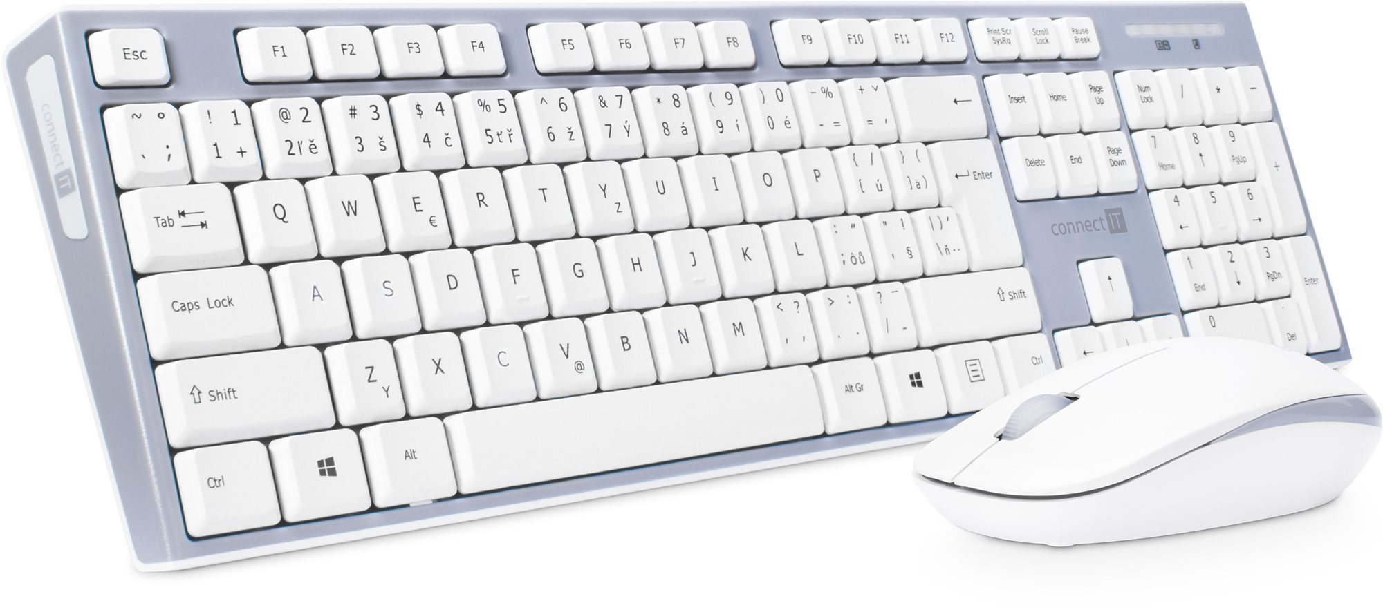 CONNECT IT CKM-7510-CS CZ/SK White