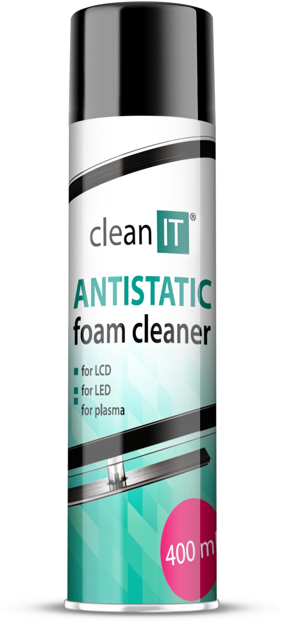 CLEAN IT antistatická čistící pěna na obrazovky 400 ml
