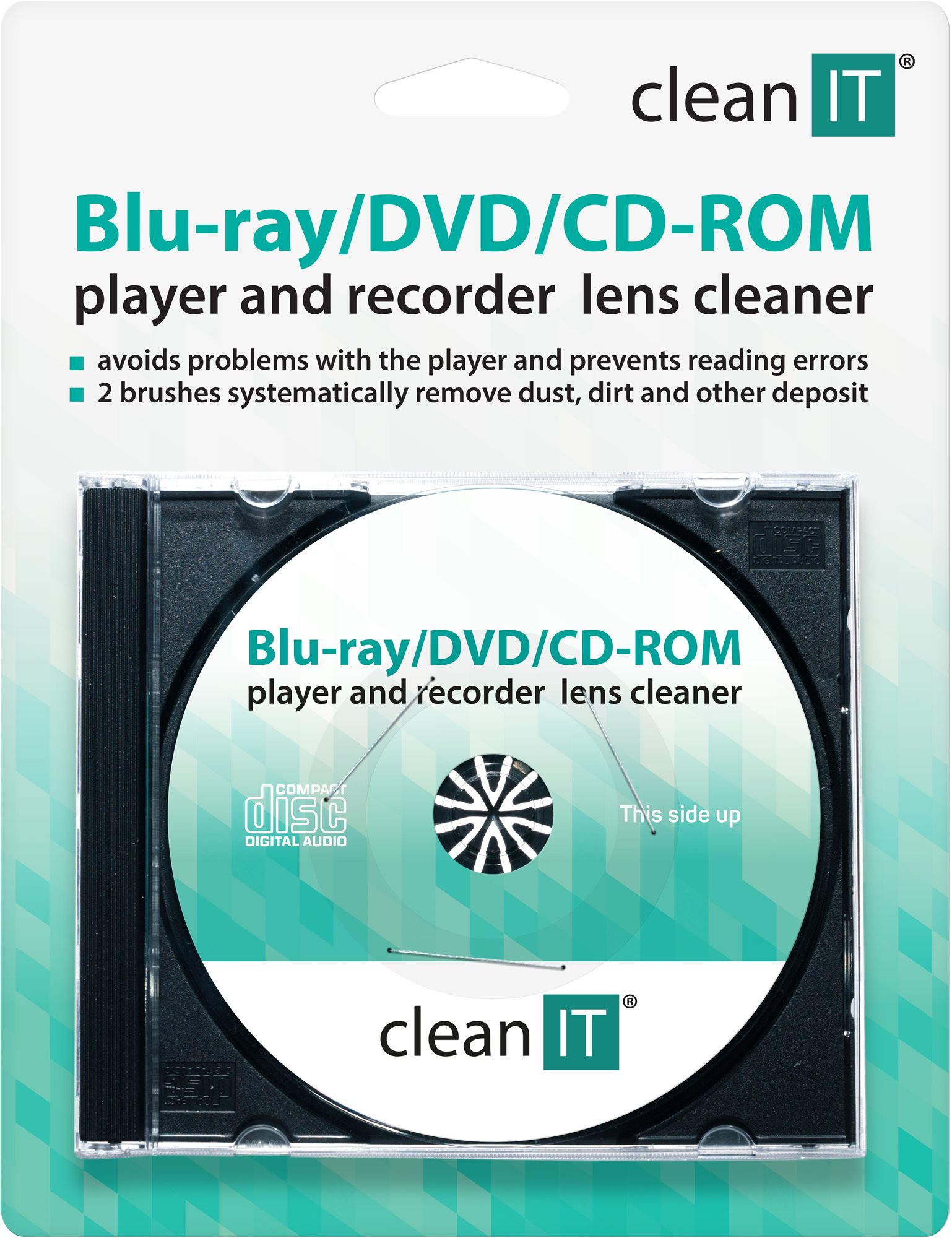 CLEAN IT Brushes – čistiace CD/DVD