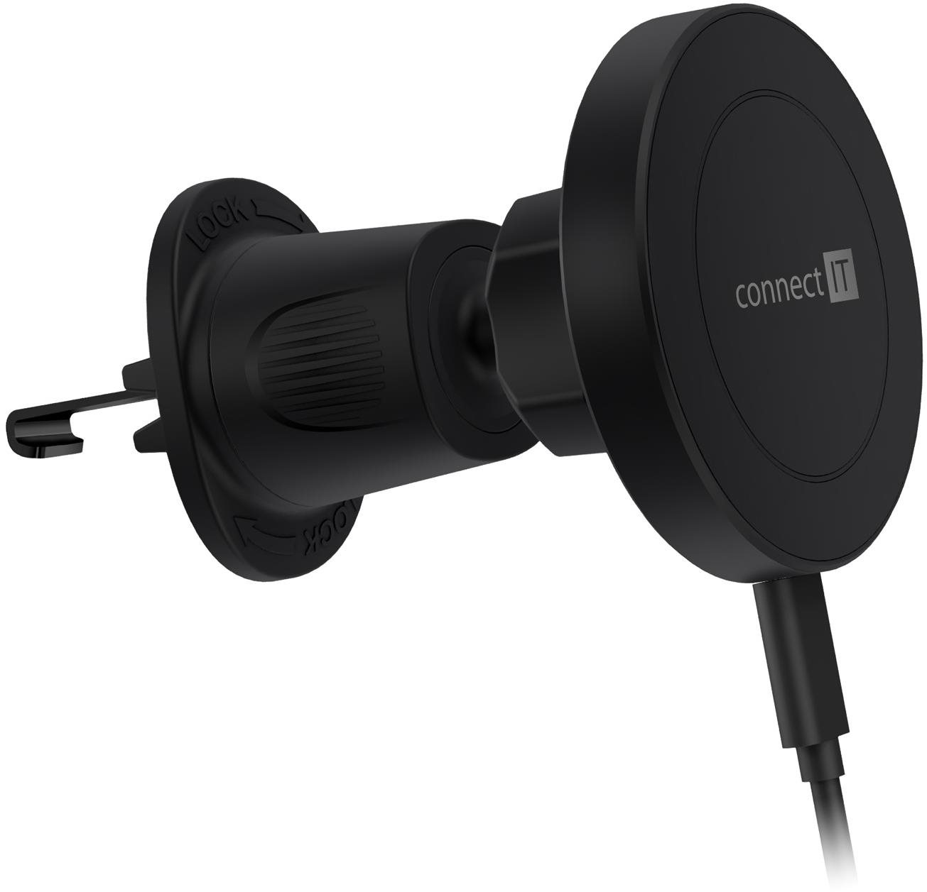 CONNECT IT InCarz Magsafe nabíjačka, black