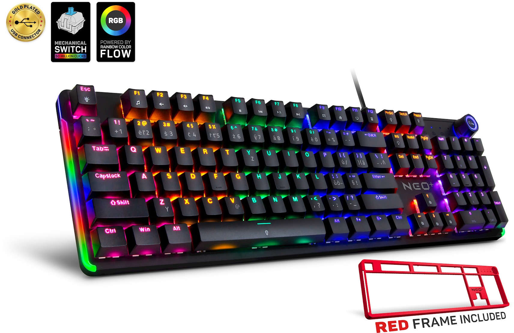 CONNECT IT NEO2 Mechanical Keyboard – CZ/SK