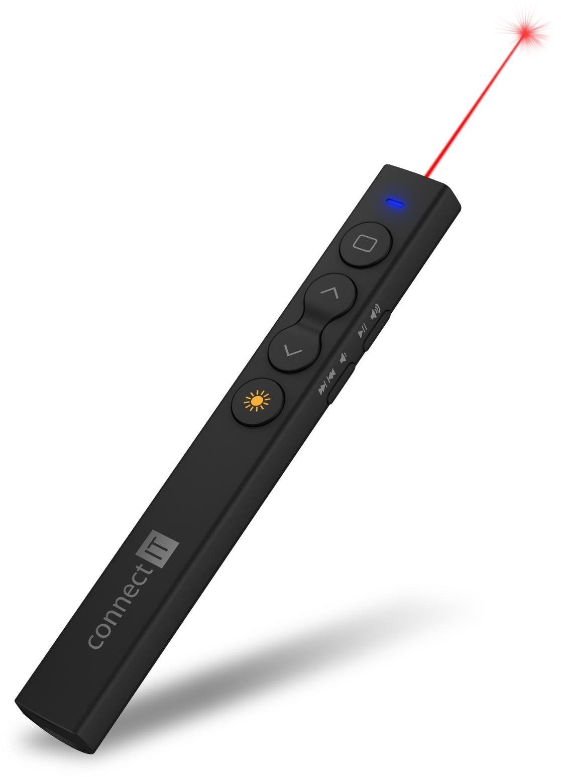 CONNECT IT laserové ukazovadlo (AAA batéria), čierne
