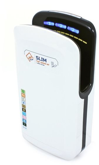 JET DRYER SLIM, biely