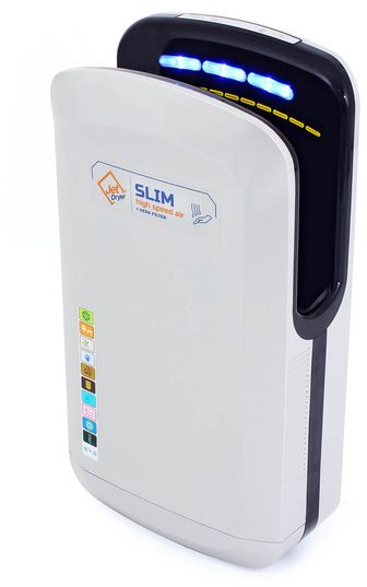 JET DRYER SLIM Strieborný
