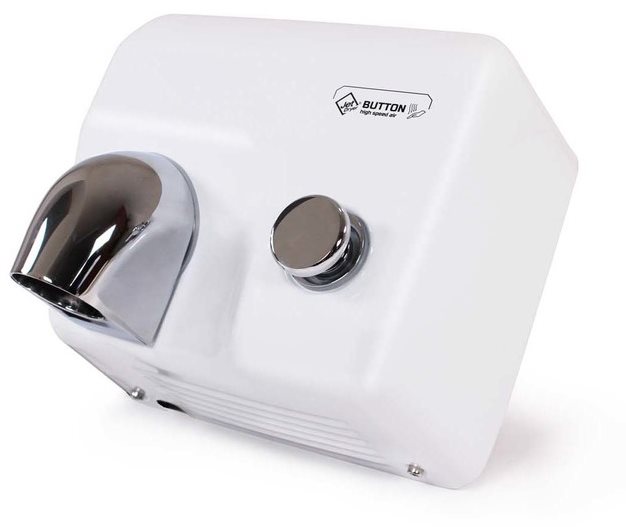 JET DRYER BUTTON Biely