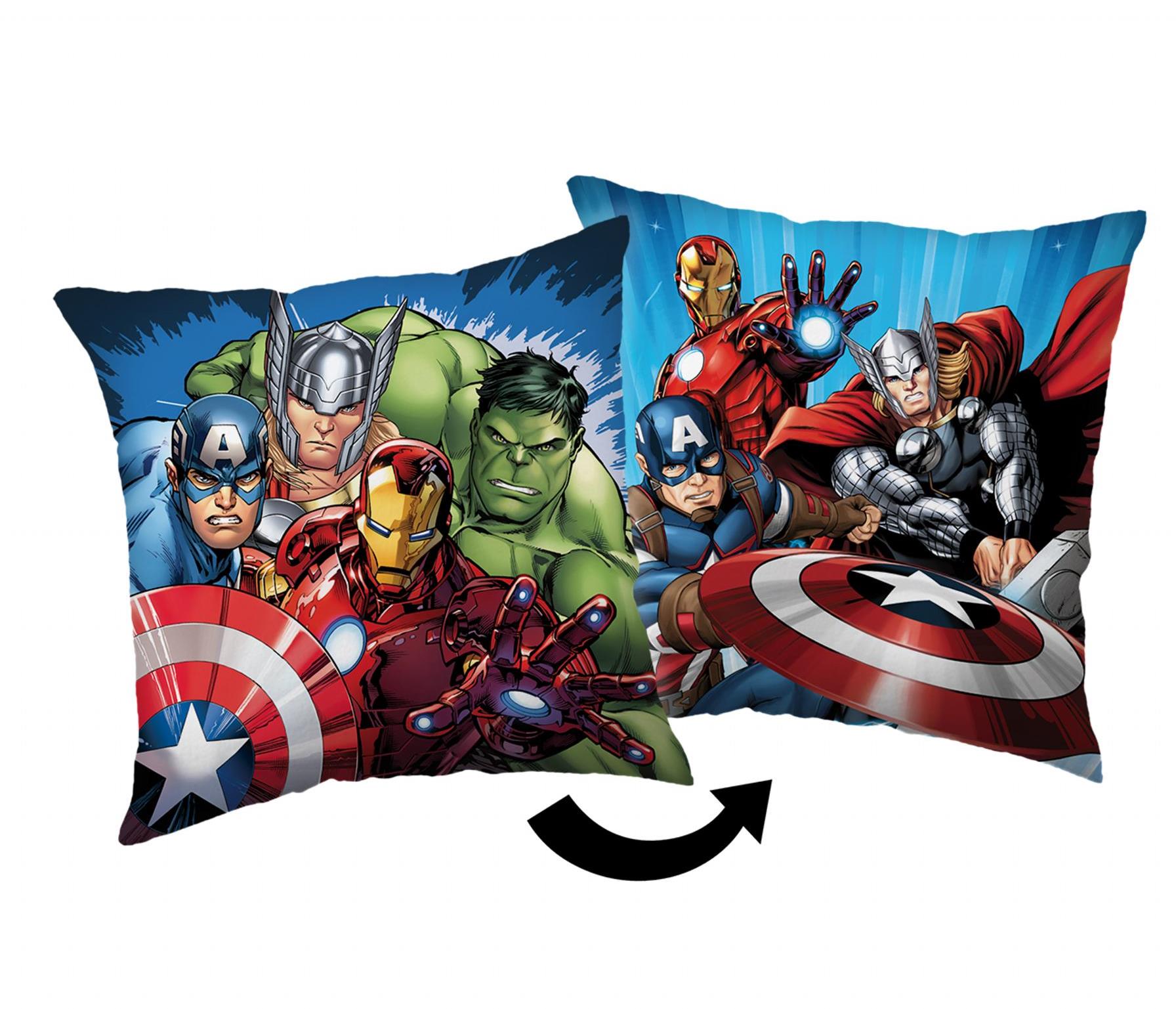 Jerry Fabrics Vankúšik Avengers Heroes 03 40 × 40 cm