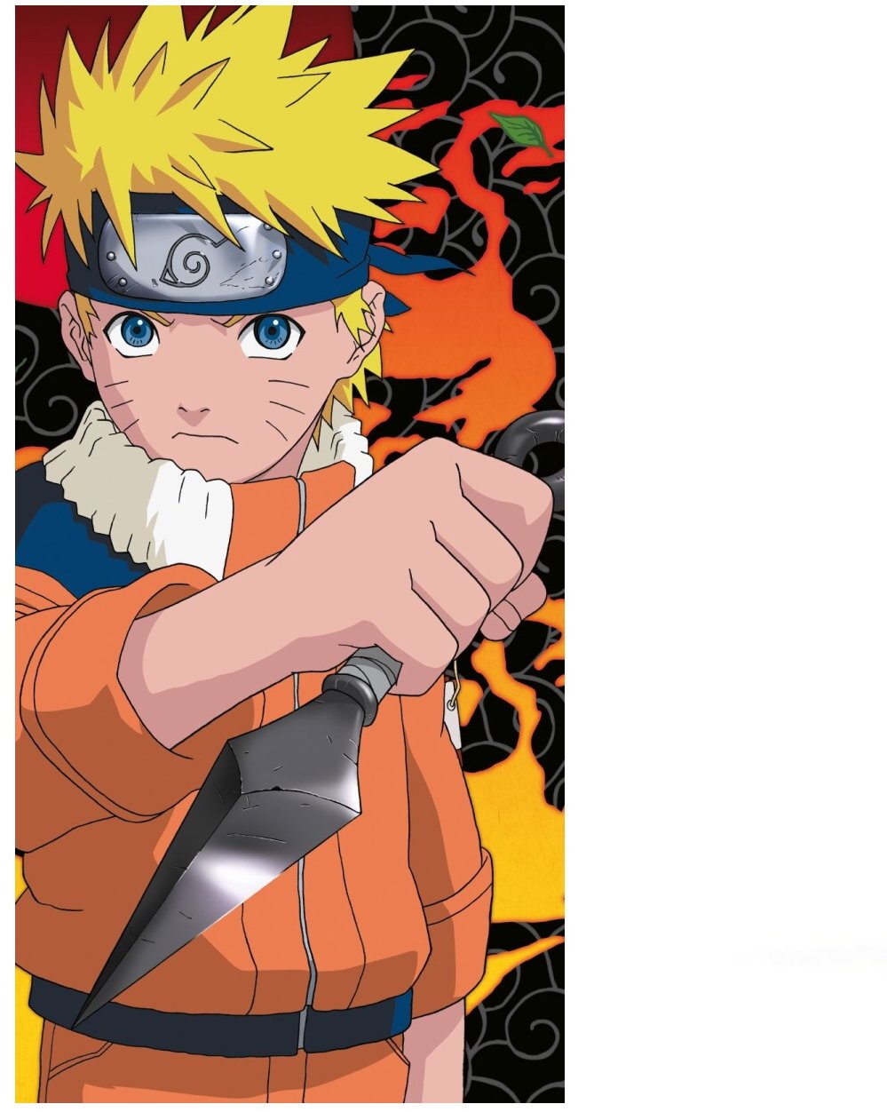 Jerry Fabrics Osuška Naruto Uzumaki 70 × 140 cm