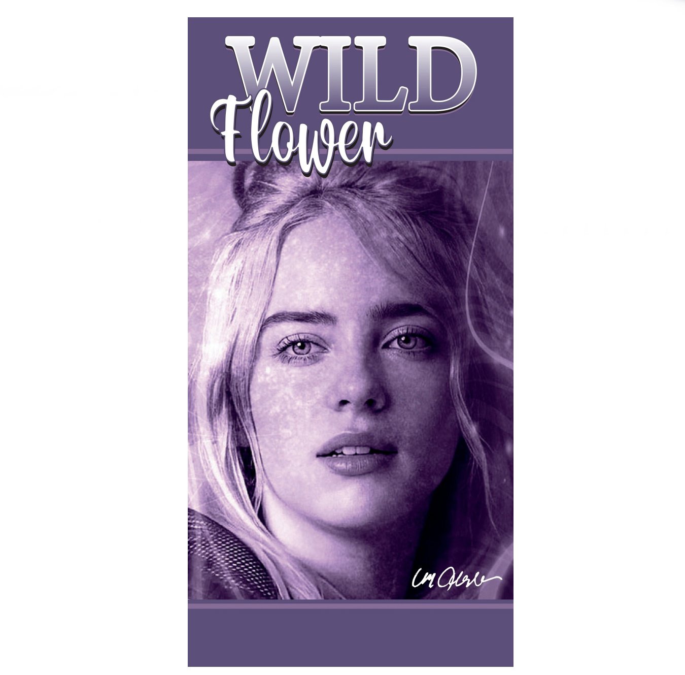 Jerry Fabrics Osuška Billie Eilish 70 × 140 cm