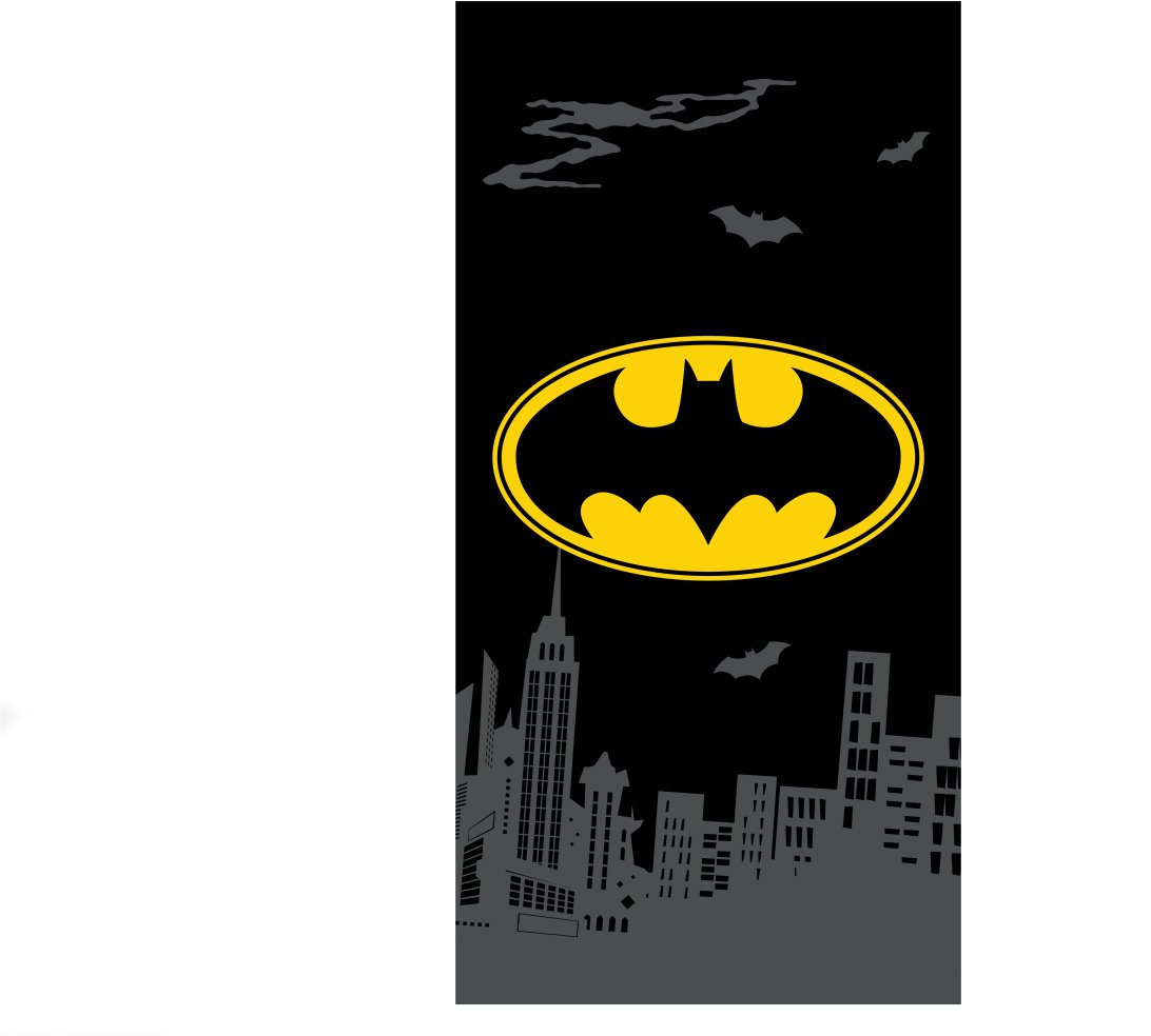 Jerry Fabrics Osuška Batman The Emblem 70 × 140 cm