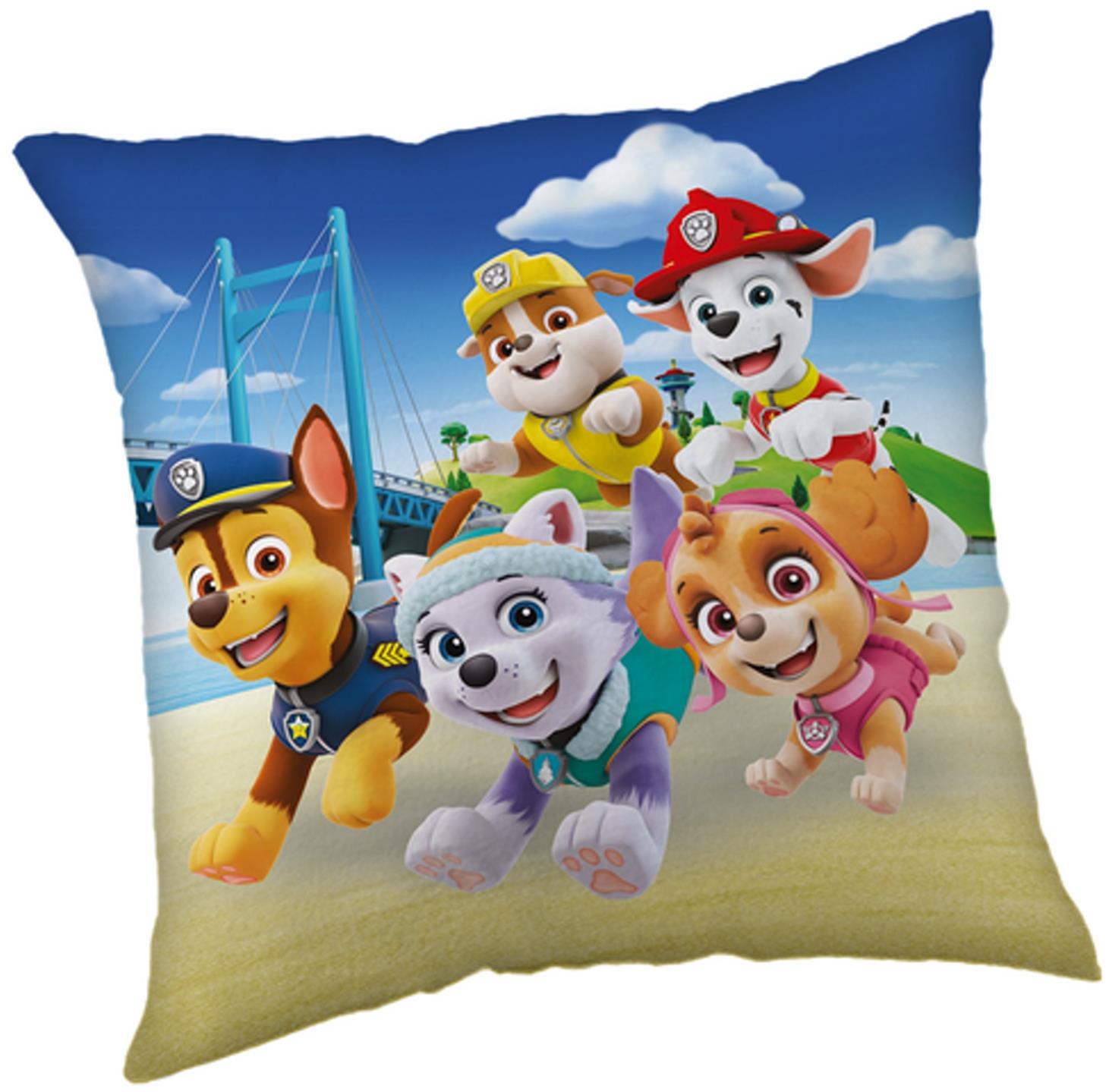 Jerry Fabrics Vankúšik Paw Patrol Bridge 40 × 40 cm