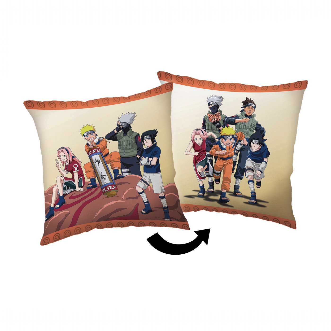 Jerry Fabrics Vankúšik Naruto 03 40 × 40 cm