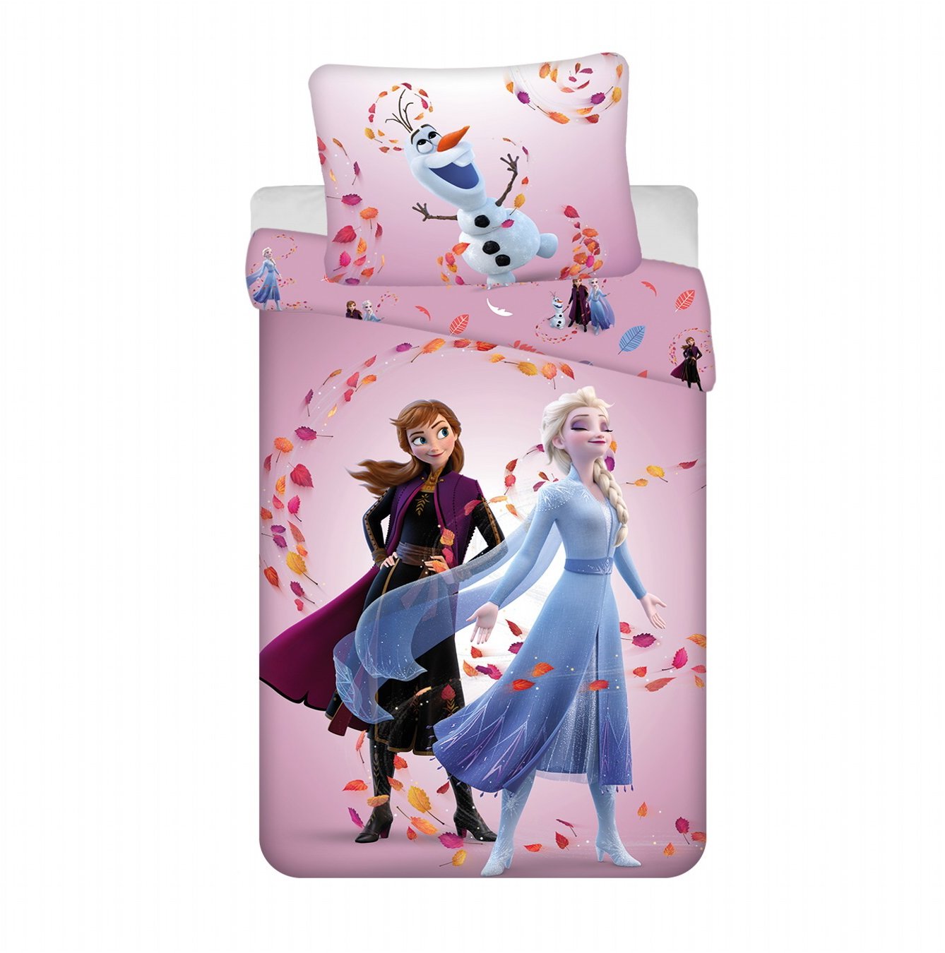 Jerry Fabrics Obliečky Frozen Magical time 140 × 200, 70 × 90 cm