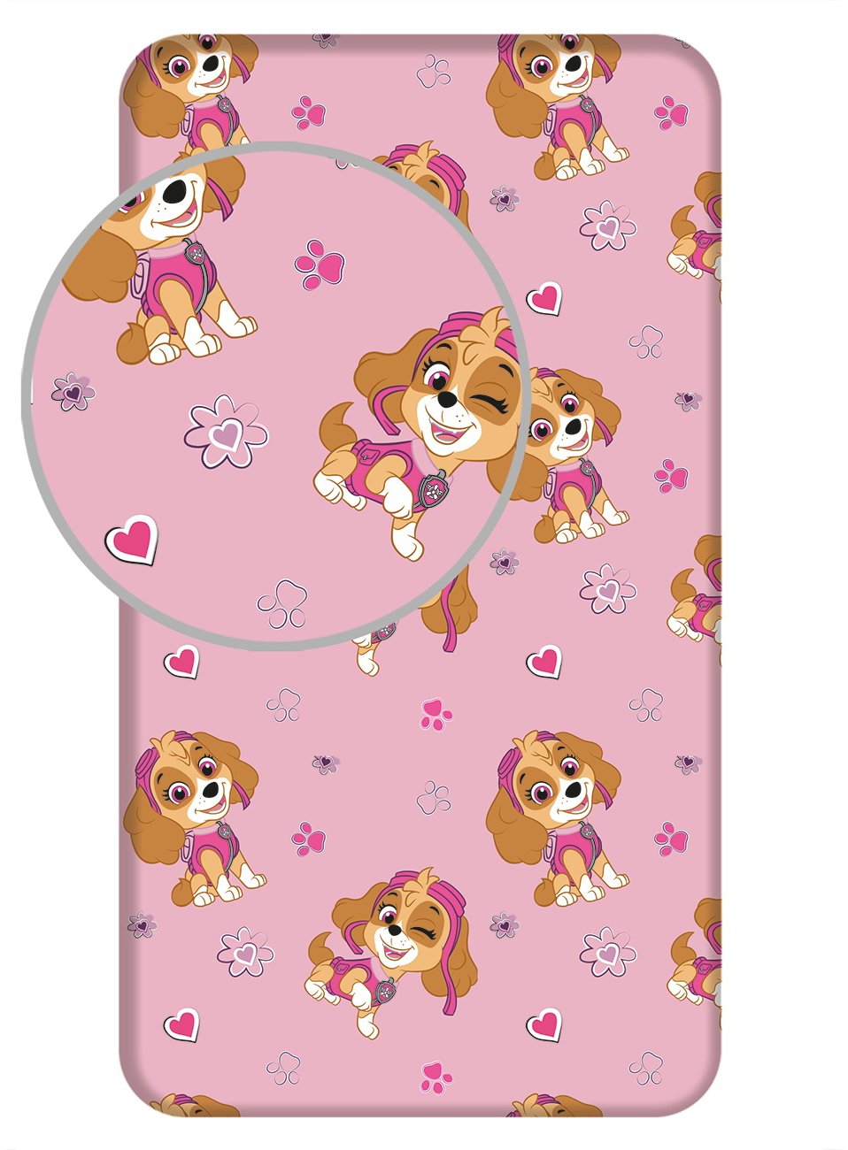 Jerry Fabrics Plachta na posteľ Paw Patrol 571 90 × 200 × 25 cm