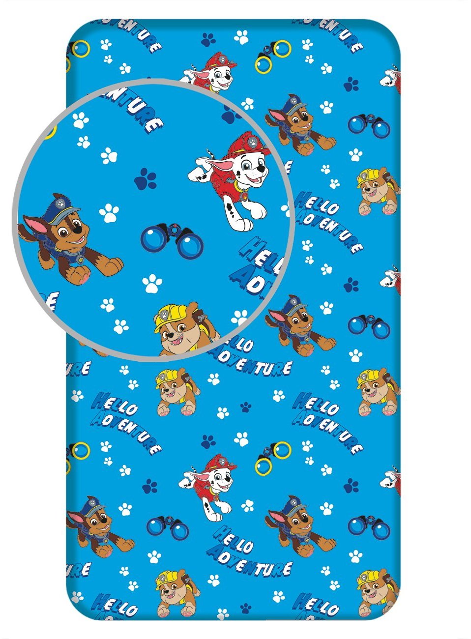 Jerry Fabrics Plachta na posteľ Paw Patrol 573 90 × 200 × 25 cm
