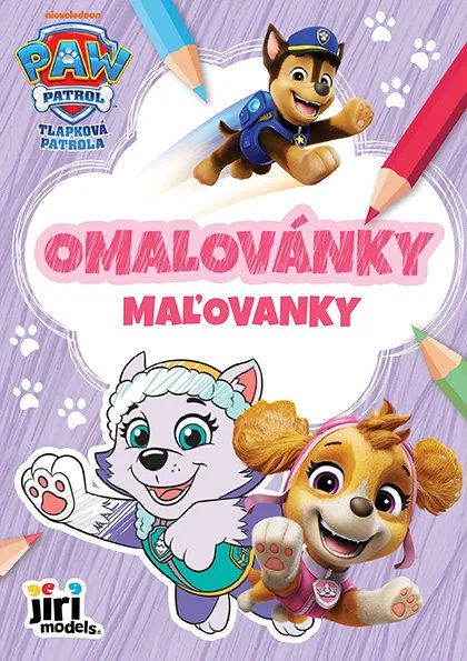 Maľovanky A5 Labková patrola holky