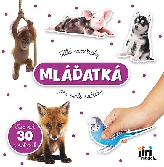 Veľké samolepky pre malé ručičky Mláďatká