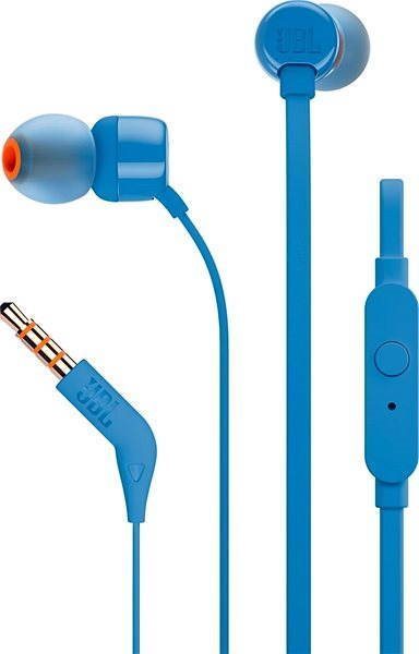 JBL T110 modré