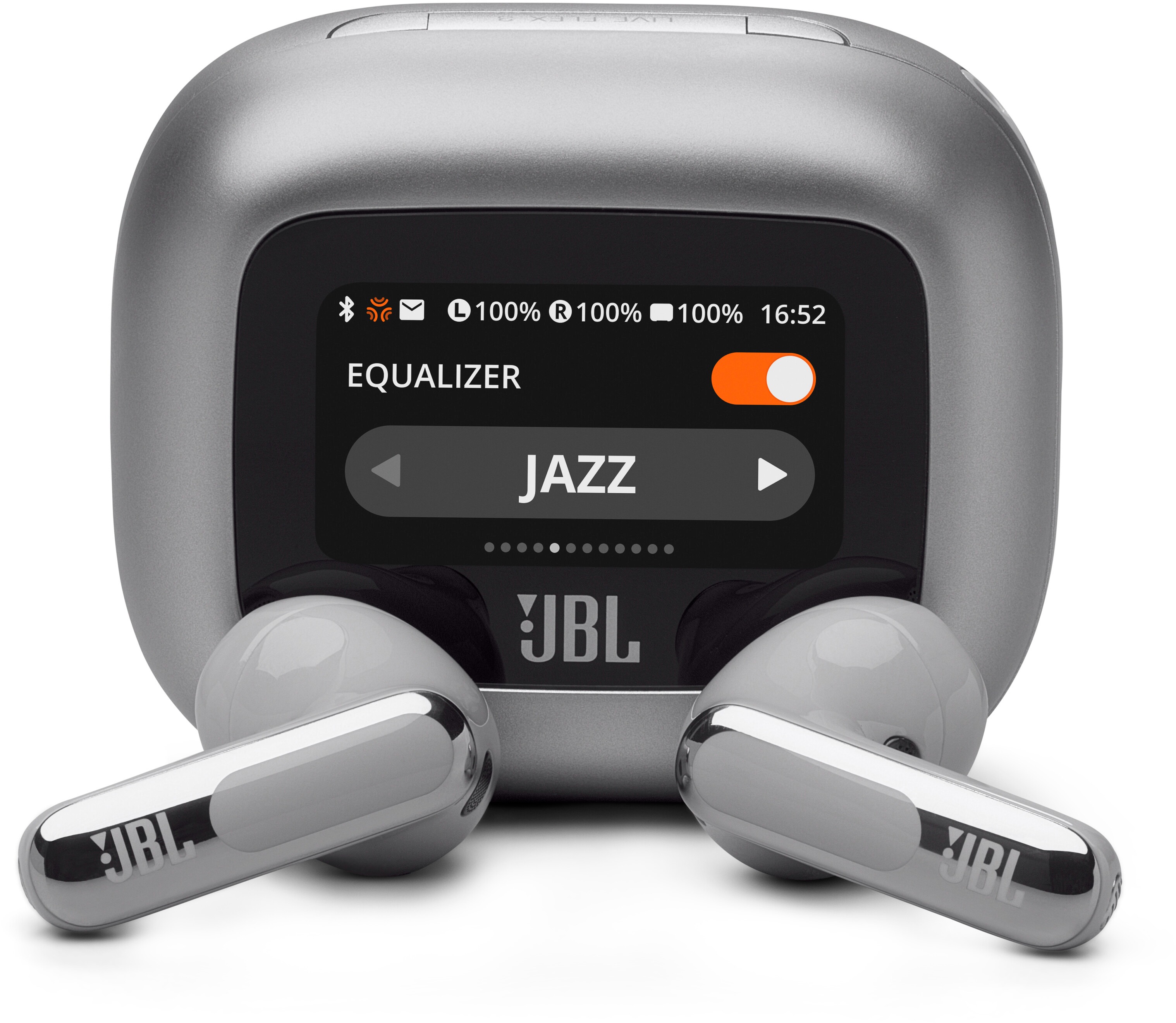 JBL Live Flex 3 strieborná