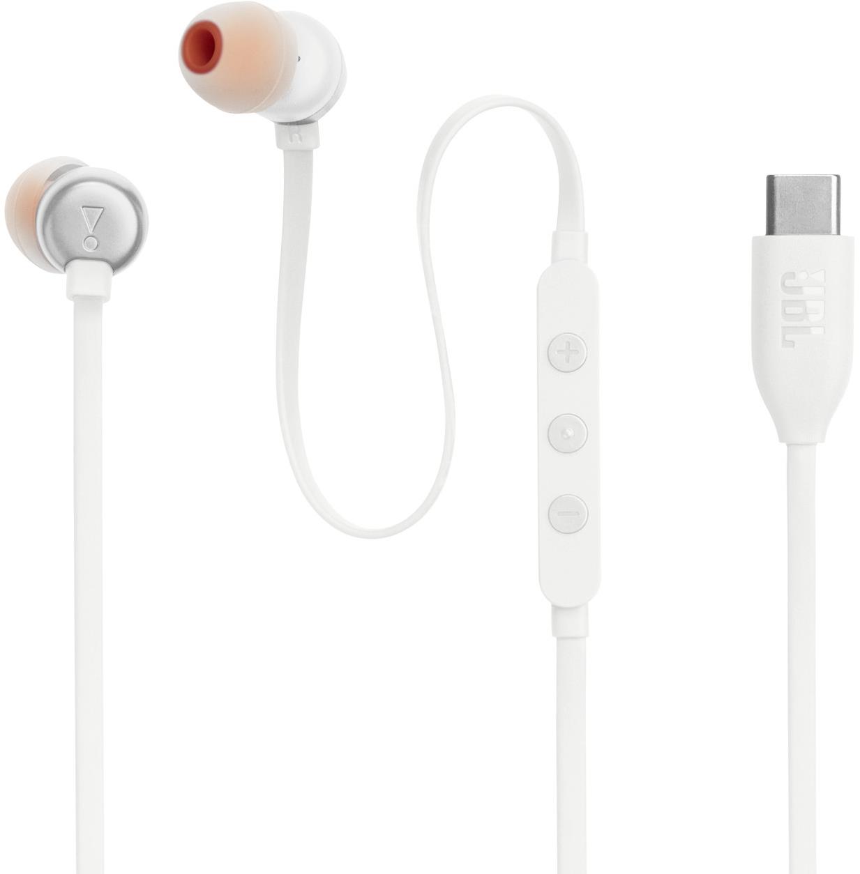 JBL Tune 310 USB-C biele