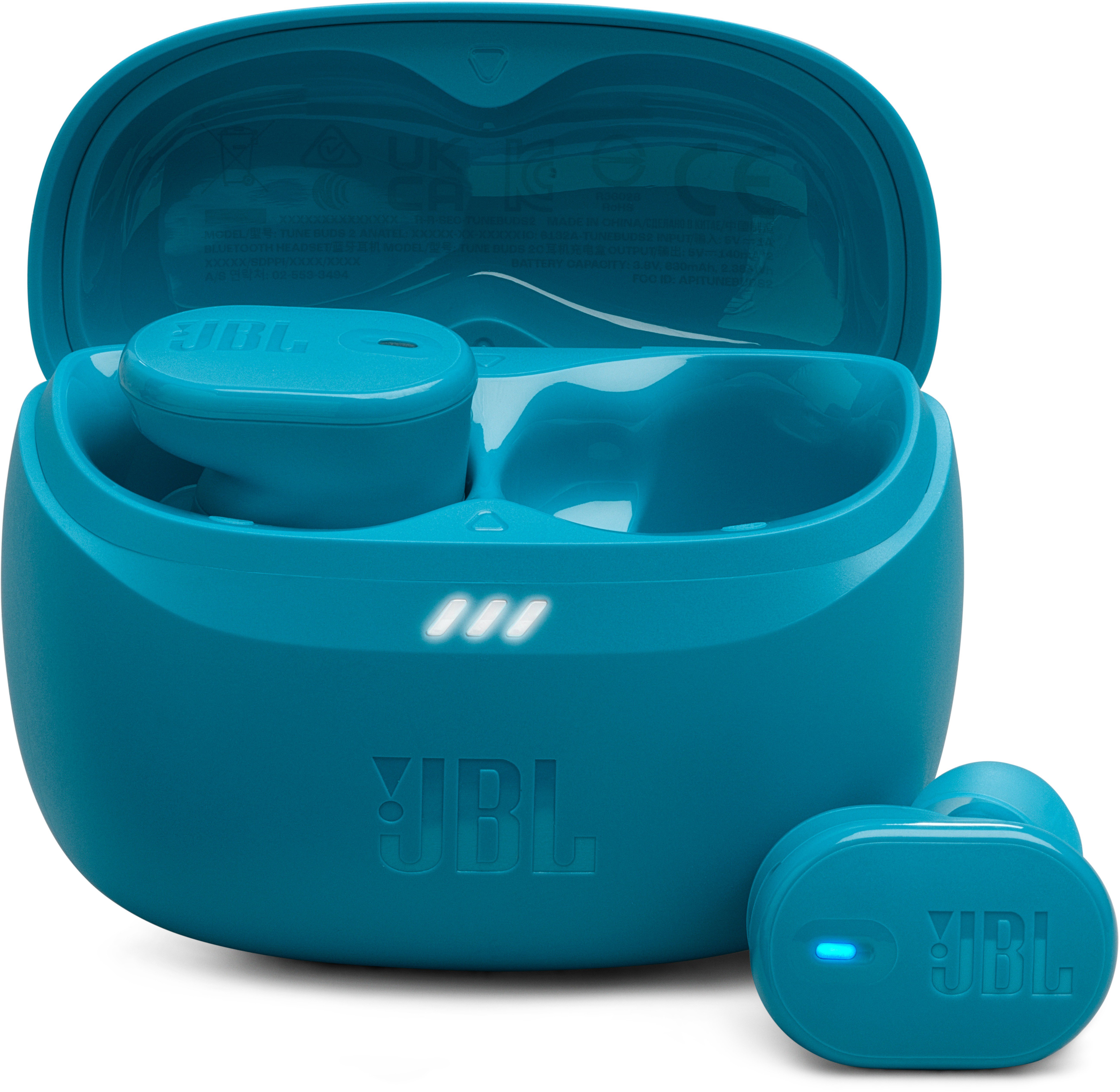 JBL Tune Buds 2 tyrkysové