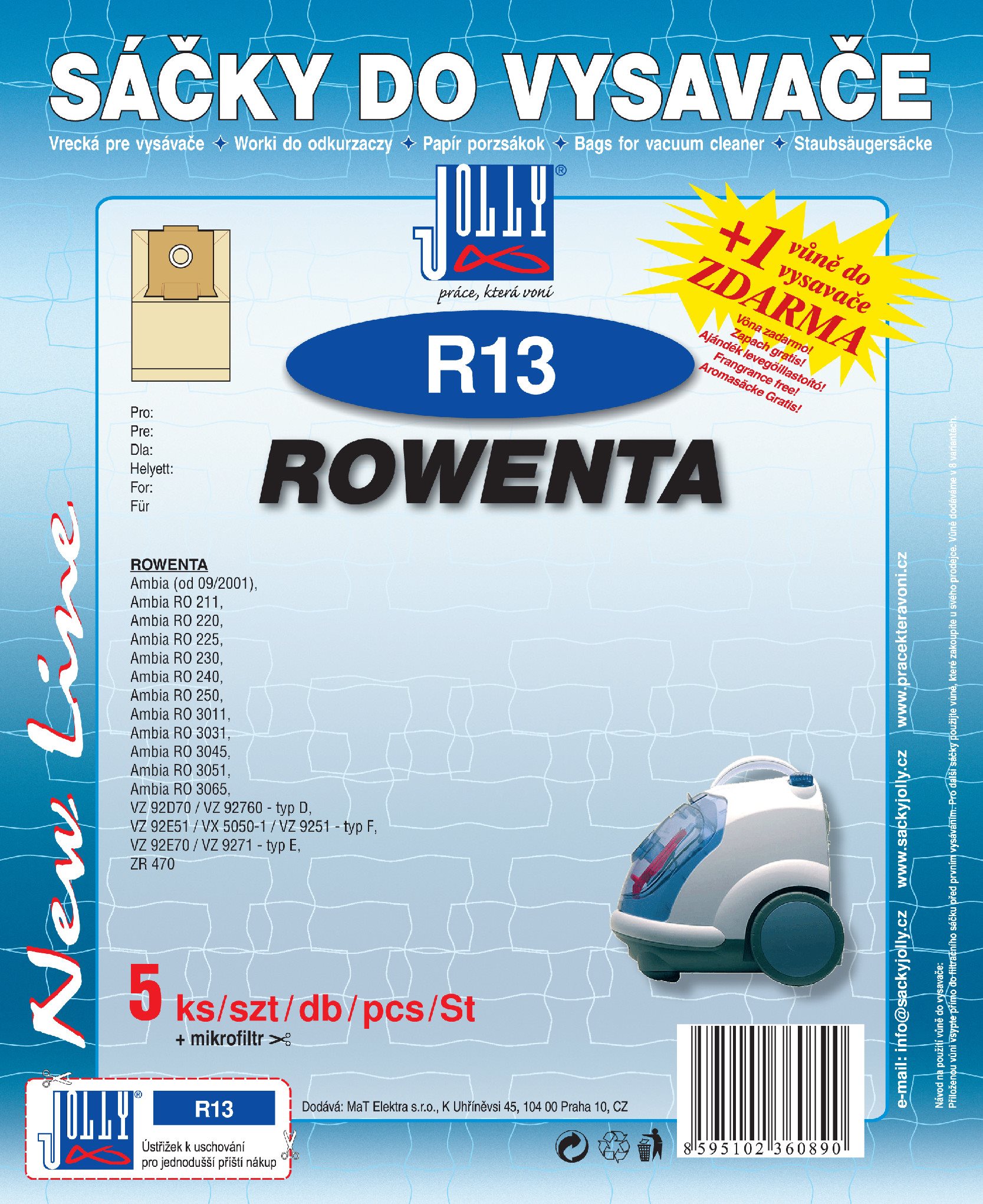 Vrecká do vysávača R13