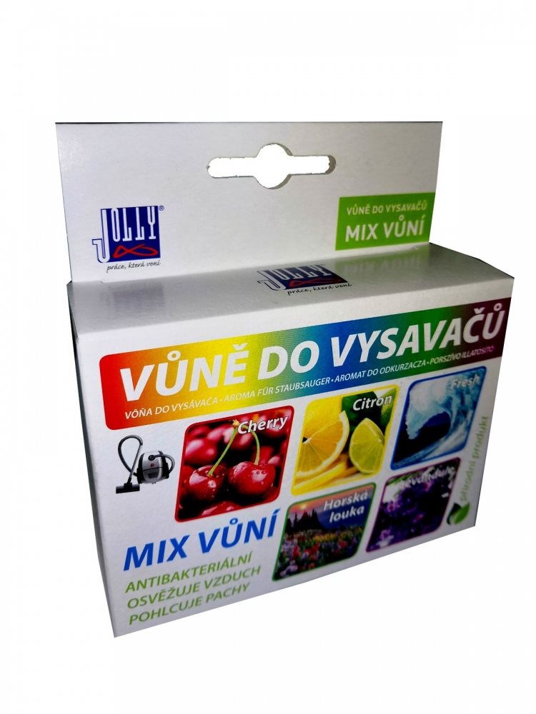 Vôňa do vysávača – mix (5 ks) – v balení 5 najobľúbenejších vôní