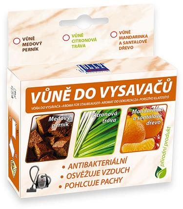 Jolly Vôňa do vysávača – citrónová tráva (5 ks)