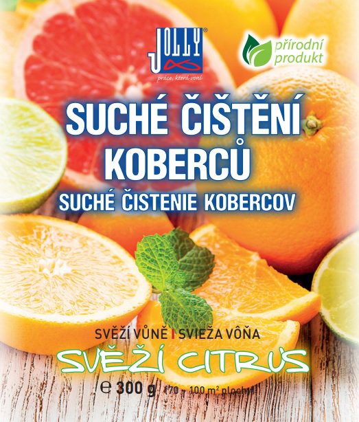 Jolly Suché čistenie kobercov – Svieži citrus